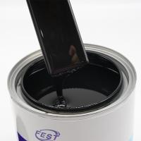 Auto Refinish Auto Spray Paint Verniz de carro preto 1k Basecoat Cor sólida T-200 Thinner