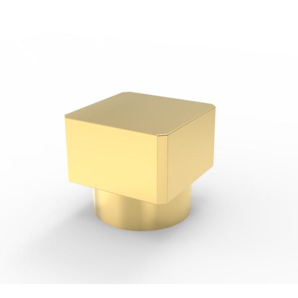 Customized Logo Premium Glossy Square-Shaped Cap Perfume Cap for Fea 15