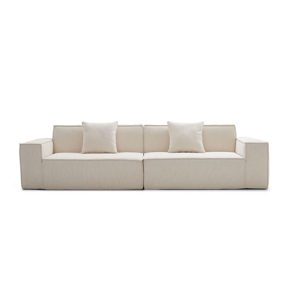 Modular Fabric High Density Sponge Compression Living Room Sofas Set Furniture Sectional Vacuum-Packed Cucstomized Couch