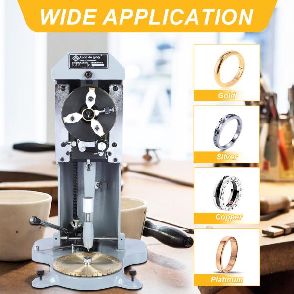 Машина для гравировки внутреннего кольца Tooltos Внутренний кольцевой гравер с двусторонним циферблатом