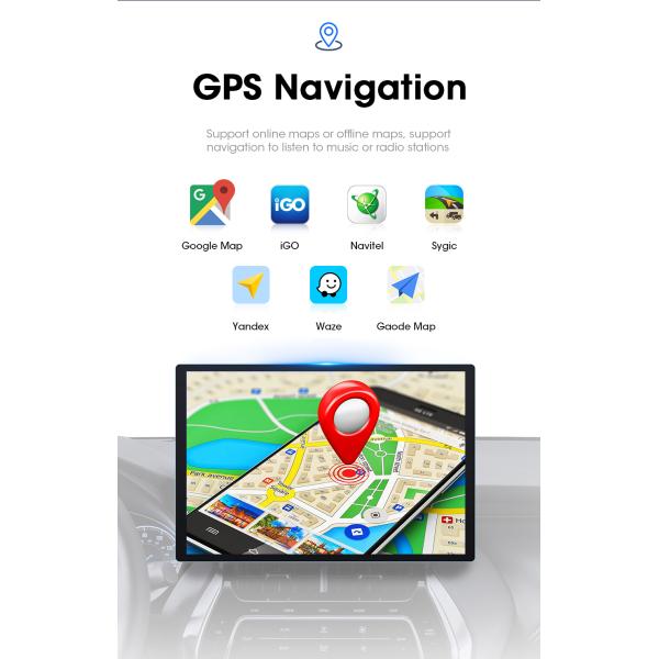 Прямая продажа Android 11.0 Автомобильный радио мультимедийный плеер для Nissan Toyota Kia Honda Lada