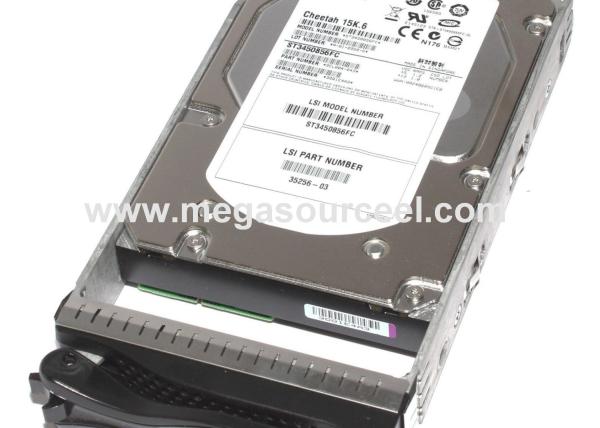 4Gb Fibre Channel Hard Disk HP BF450DA483 404396-003 Seagate ST3450856FC 16 MB 450G 15K6 FC