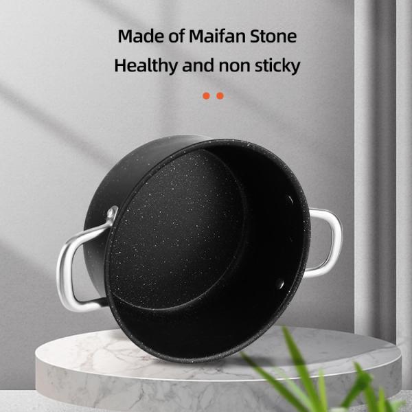 New Arrival Kitchen Stainless Steel 13 Pieces Nonstick Cookware Set Triple-layer Steel Cooking Pot Set