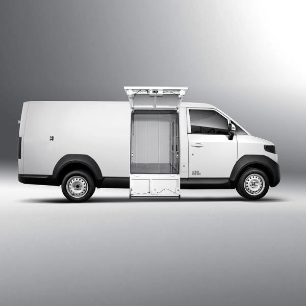 Veículo comercial de carga Container Camião E-Road Shun Jiangling Motors