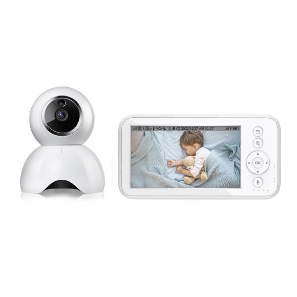 2.4G Wireless Baby Monitor with 1080P Camera Pan Tilt Night Vision