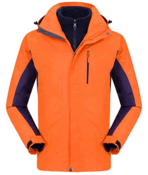 Newest snowboard jacket mens warm winter high quality couple styles two pieces jacket