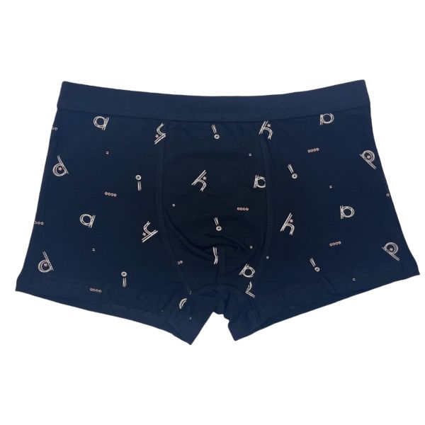 Mens Letter Printed Boxer Shorts Plus Size Men's Boxer Brief