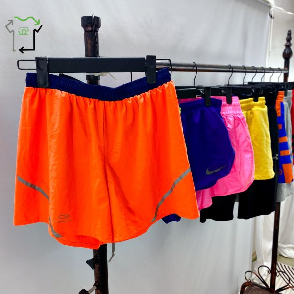 Soft Breathable Used Brand Clothes Sport Running Second Hand Women Brand Shorts