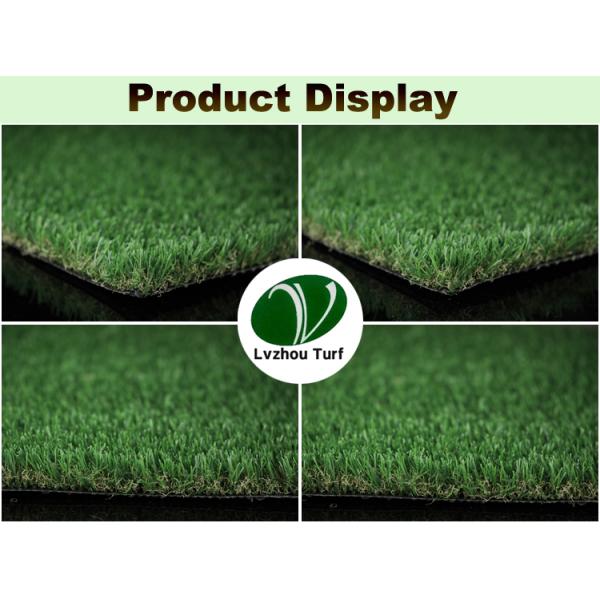 Green Forever Synthetic Turf / Laying Imitation Grass Natural Looking