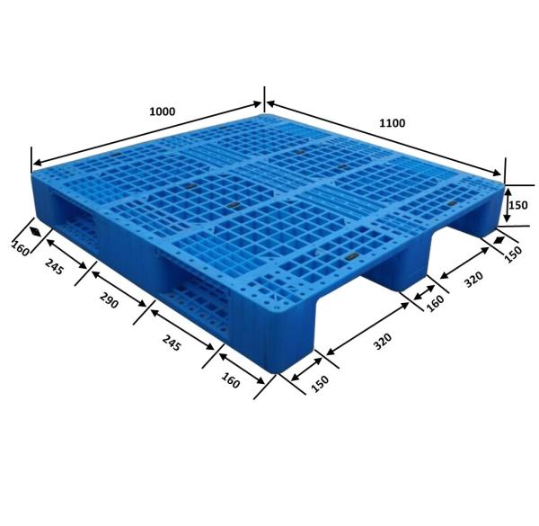1200 x 1000 mm plastic pallets Chinese european palletheavy duty gid covered pallets for sale