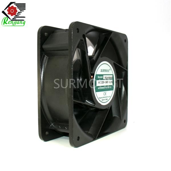240 CFM 3100RPM Ball Bearing High Airflow PC Fans , 180mm PC Fan With Metal