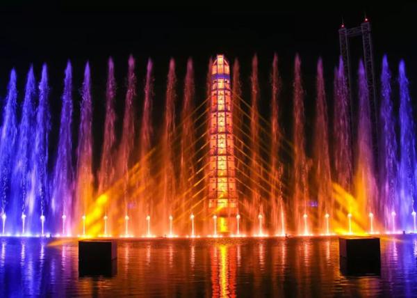 Amazing Enjoyable Musical Water Fountain For Community Customized Size