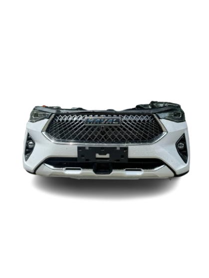 Front Nose Assembly Compatible with 2019-2024 Haval F7, Including Front Bumper, Grille, Headlights, Radiator, Hood and Front Fenders