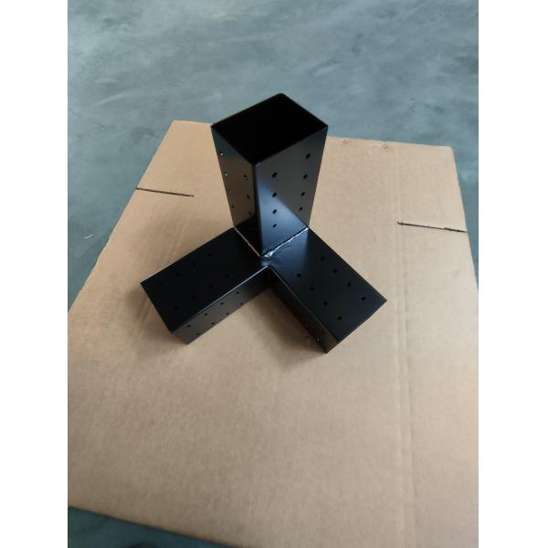 Настраиваемый набор для деревянных стендов из деревянной перголы с трехсторонними угловыми скобками и винтами