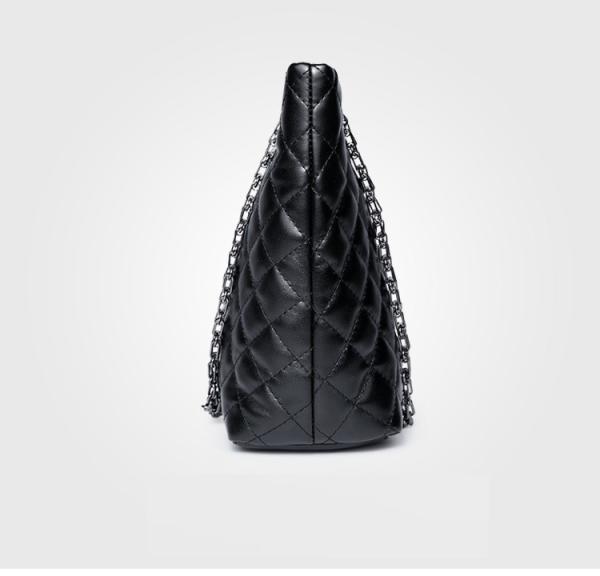 ODM Polyester Lining Shoulder Polyurethane Tote Bag With Hasp