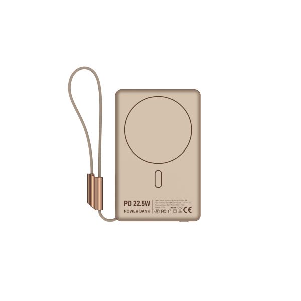 Fast Charging Magnetic Wireless Power Bank Ultra Thin 10000mAh OEM/ODM 20W/15W