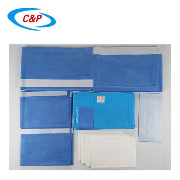 Nonwoven General Surgery Drape Pack in Blue for Improved Hospital And Clinic Surgeries