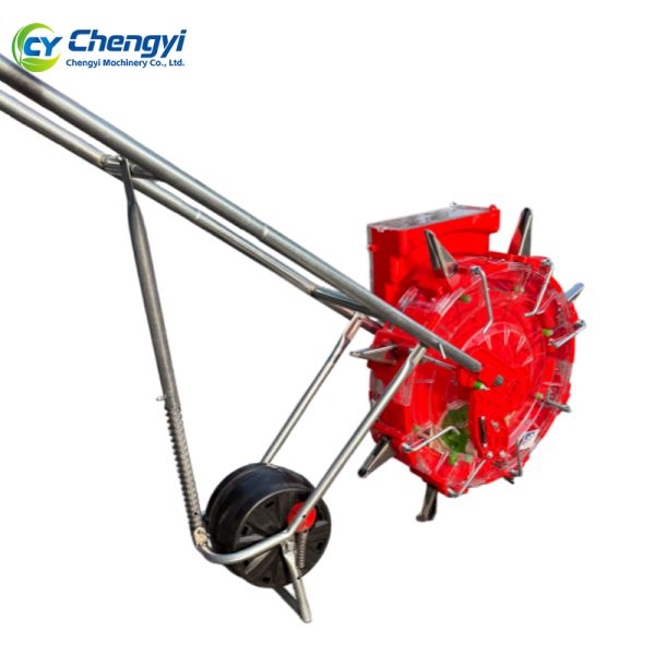 High Strength Plastic Hand Push Seeder Planter Lightweight Accurate Seeding For Field Gardening