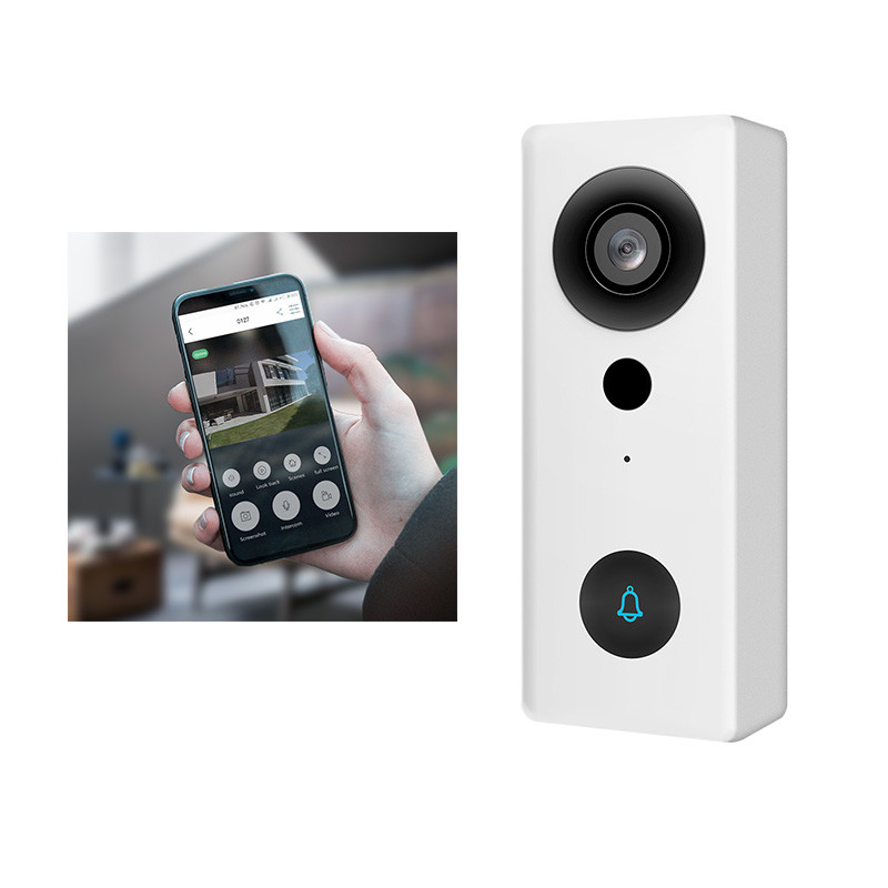 Камера 1080P дверного звонока умной внутренной связи P2P Wifi видео- беспроводная