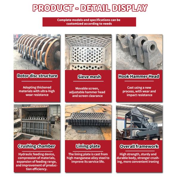 Metal Scrap Crusher Machine for Small Packaging Materials in Building Material Shops