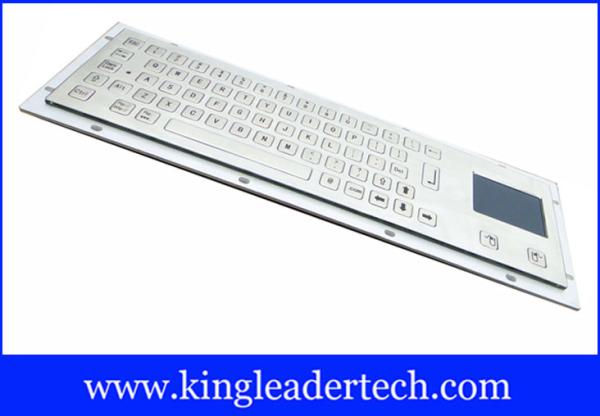 Clavier industriel antipoussière avec le Touchpad PS/2 ou interface d'Usb avec 64 clés