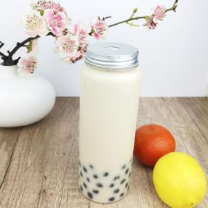 Garrafa de plástico descartável de 500 ml com tampa