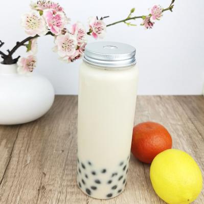 Garrafa de plástico descartável de 500 ml com tampa