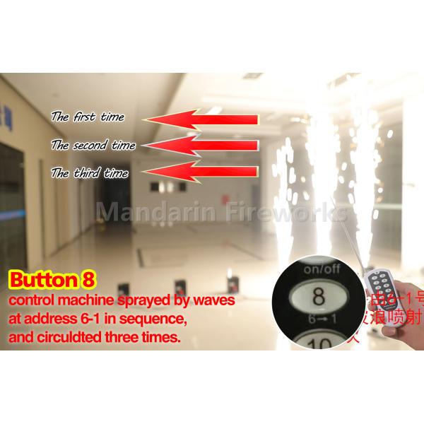 600W Wedding Cold Sparkler Machine 5.5kg For Dj Party Event