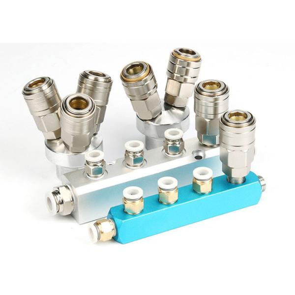 Pneumatic Quick Connector Industrial Consumable Products Aluminum Material