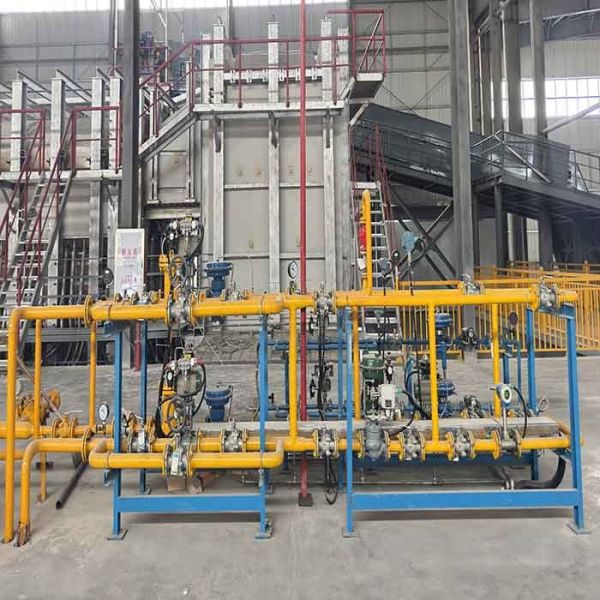 Natural Gas Combustion System Mild Steel Material with Burners for Furnace Heating