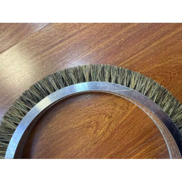 Stenter Machine Parts Ehwha Stenter Brush Wheel Aluminum Material Body Pig Hair Bristle Material
