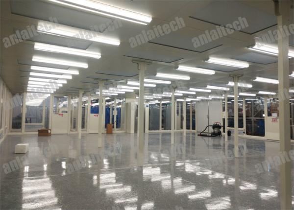 Portable SUS304 32 Feet Softwall Clean Room , 7500m3/H Class 1000 Clean Room