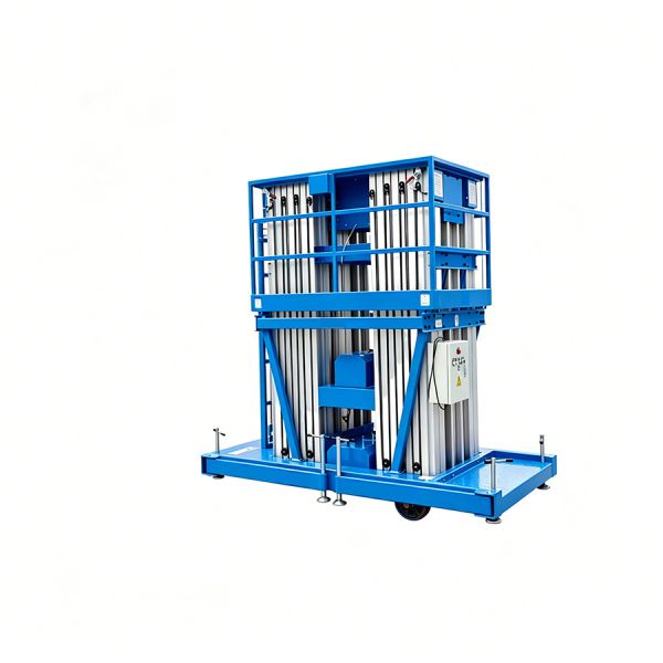 Low Profile Aluminum Vertical Mast Lift Systems For Mega Convention Center ODM