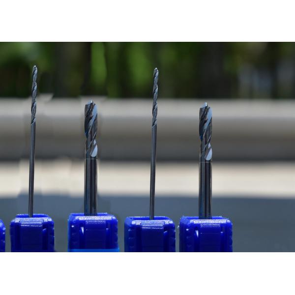 Прямой буровой наконечник извива диаметра 0.8mm покрытия Tialn хвостовика