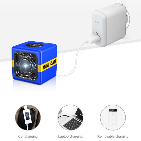 HD 1080P Portable Wifi Mini Cameras Night Vision For Outdoor Sports OEM ODM