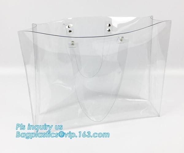PVC Crossbody Messenger Shoulder Bag Sling Bag, Fashion PVC Transparent Shoulder Bag, PVC Shoulder Bag Travel Gym Tote B