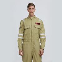 Aramid Flame-Resistant Coveralls Customized For Petroleum Refining And Chemical Industries Protective Workwear