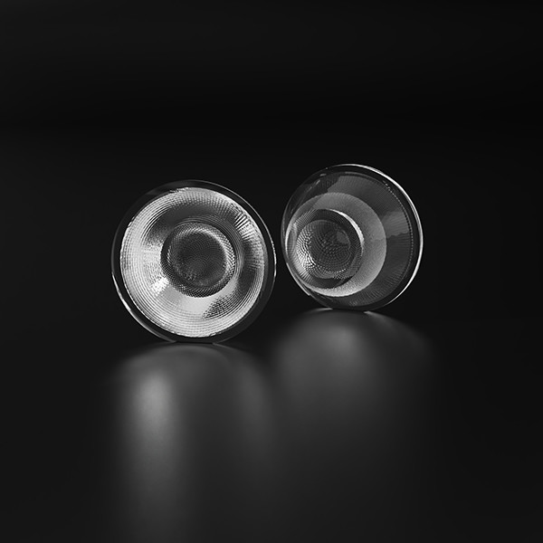 PMMA COB Lens 20mm with 36° Viewing Angle High Light Transmittance for Recessed