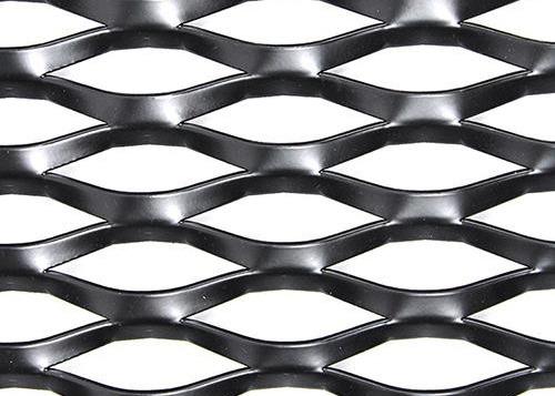 Skidproof Aluminium Expanded Metal Mesh Sheet 10mm Thickness For Wall Covering
