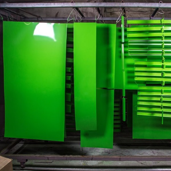 Indoor Outgassing Powder Coating Outstanding Overbake Yellowing Resistance