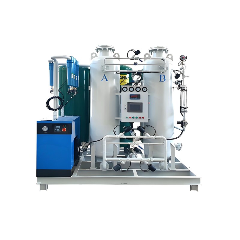 Custom Dimension PSA Nitrogen Generator 97~99.99% Purity With Air Compressor