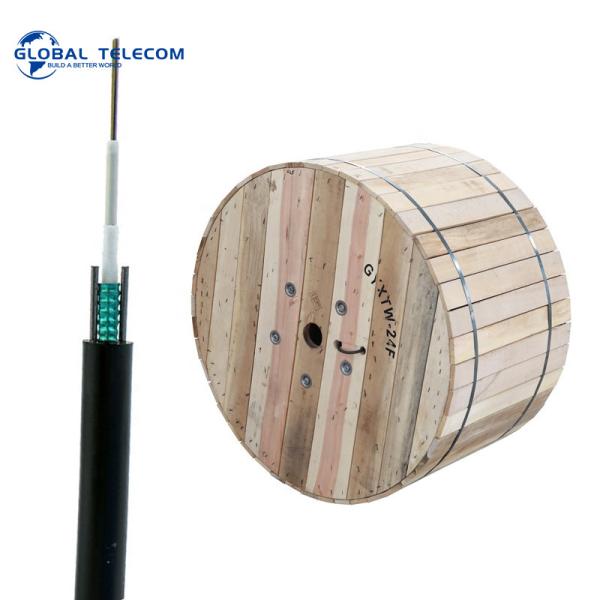 outdoor single mode fiber optic cable GYXTW 4 core 8 core 12 core 24 core 48 core 96 core ftth optical fiber cable