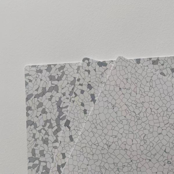 600x600mm plancher en PVC antistatique plancher en PVC en vinyle antidérapant