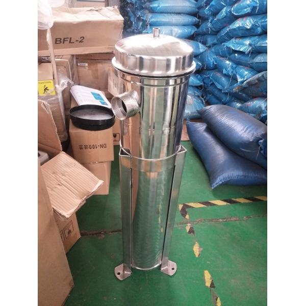 Polished 2 Stainless Steel Bag Filter Housing Treatment 100PSI Max Pressure