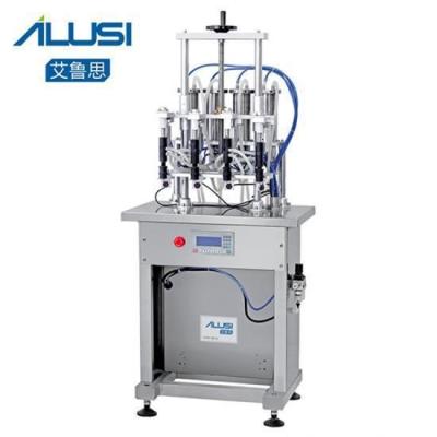 4 bocais perfumam a estrutura compacta de máquina de engarrafamento 380V/50Hz