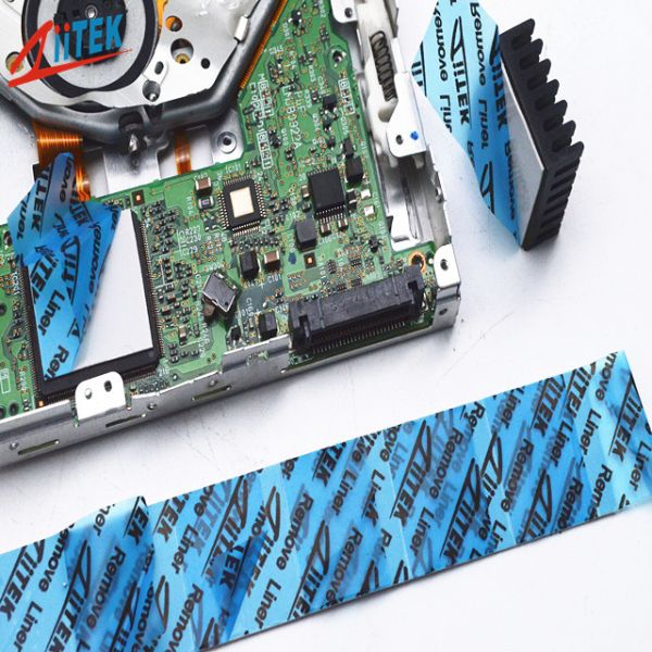 Thermal Conductive Pad 2.0W/mK Thermal Conductivity Material With Natural Tackiness For Application In Electronic Cooling