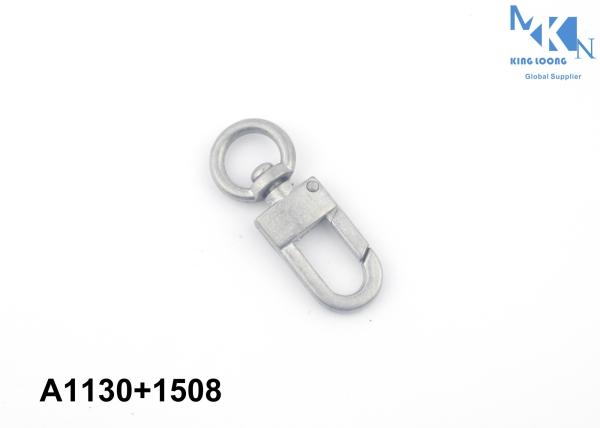 High Strength Swivel Bolt Snap Hook , Silver Metal Swivel Snap Hook