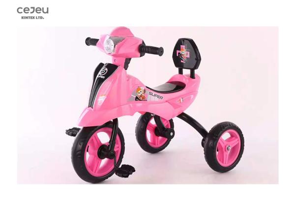 Plastic Iron Led Ride On Trikes For 2 Year Olds 67*61*47cm