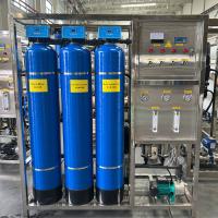 Sistema de tratamento de água por osmose reversa para máquina de dessalinização de água de capacidade 500L/H