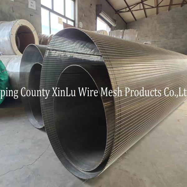 STAINLESS STEEL FISH DIVERSION SCREENS / DRUM SCREEN / JOHNSON SCREEN CYLINDER  FROM XINLU METAL WIRE MESH